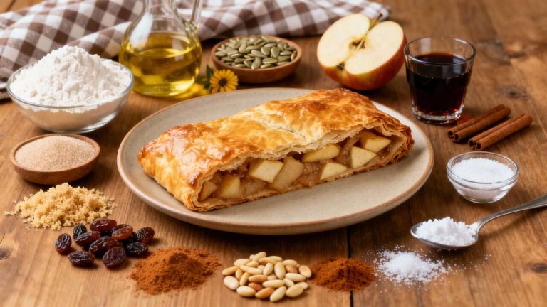 Strudel di mele o “Apfelstrudel”, il dolce tradizionale più confortante della cucina austriaca