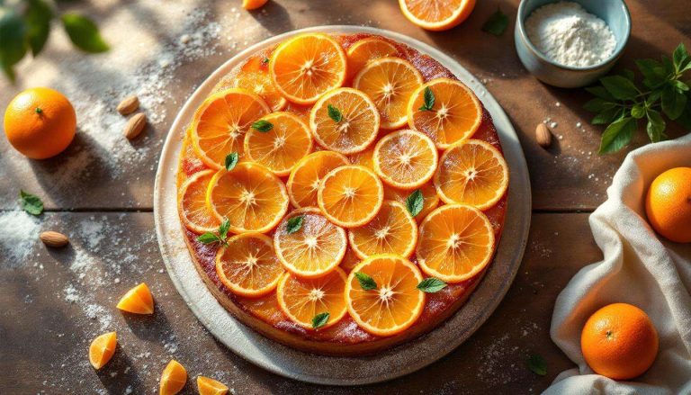 Agrumi e mandorle protagonisti: la torta rovesciata alla clementina soffice che scalda l’inverno