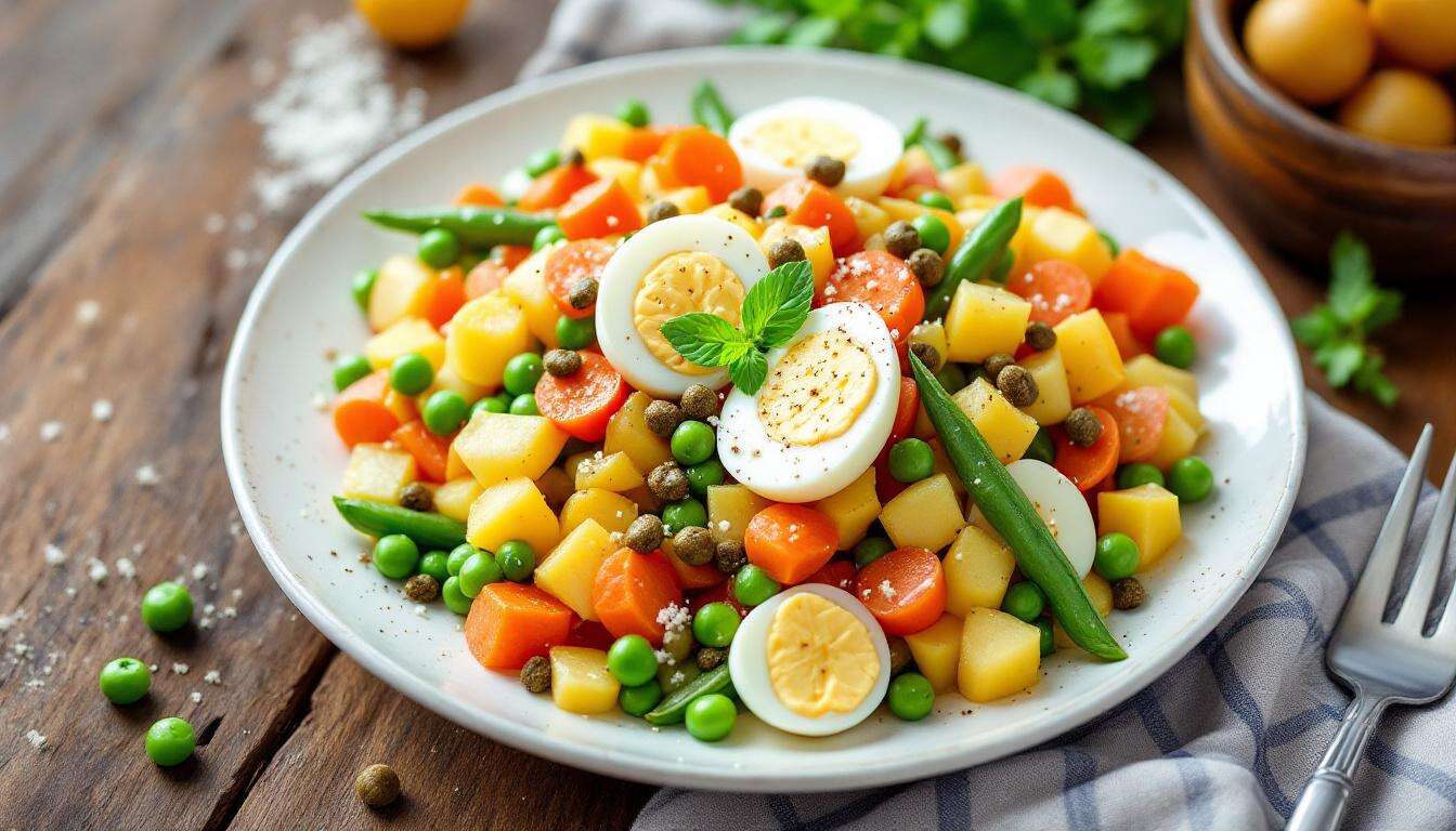 Insalata russa perfetta: come prepararla con ingredienti freschissimi e trucchi da chef