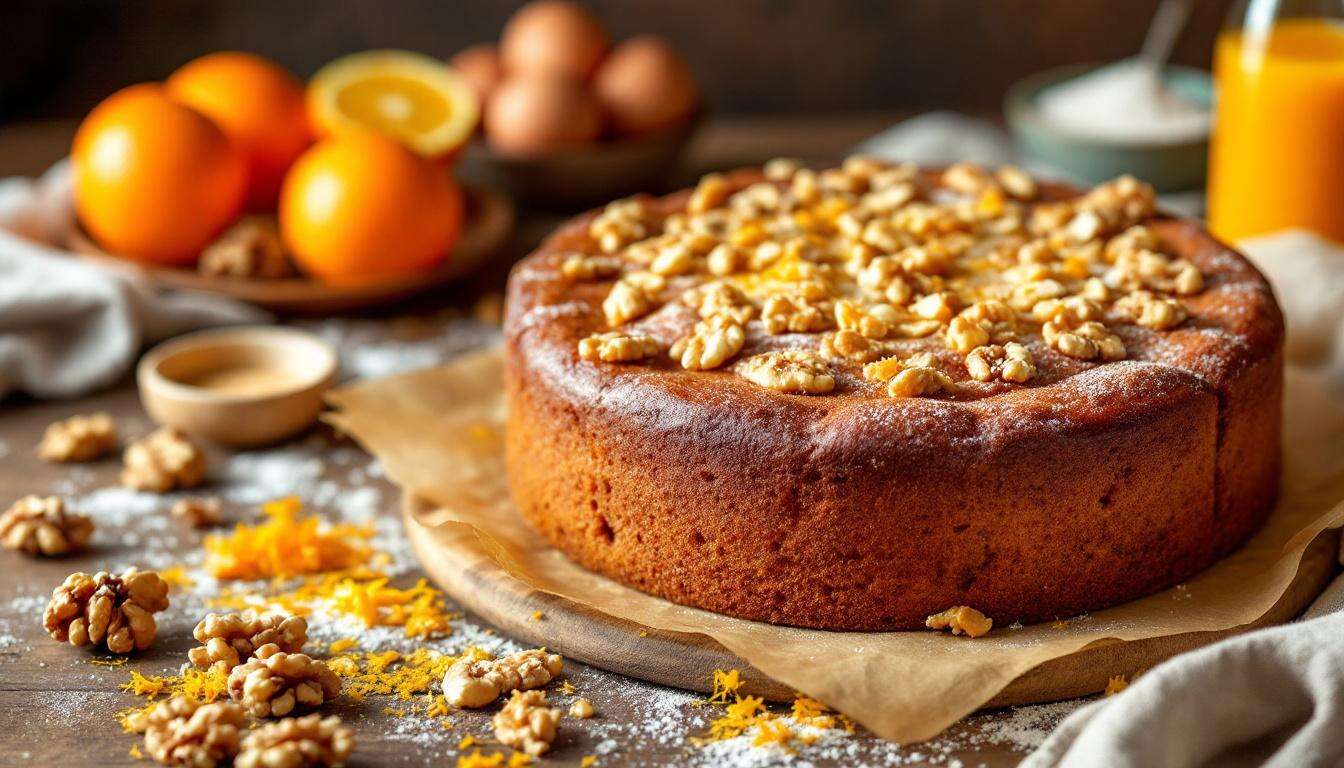 Farina integrale, noci e agrumi: la torta soffice e profumata senza glutine da provare