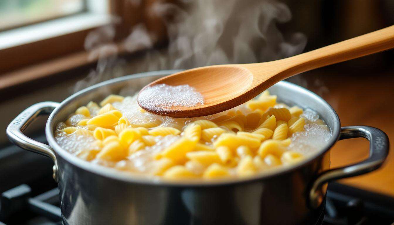 Il cucchiaio di legno che evita all’acqua della pasta di traboccare: l’astuzia da conoscere